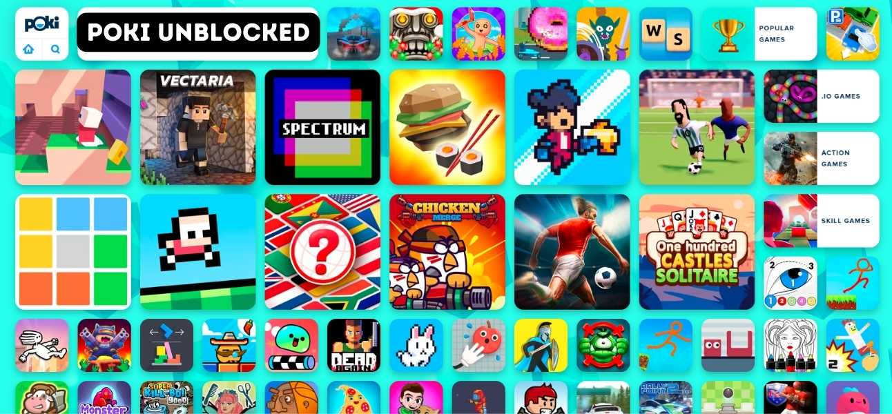 Poki GamesPoki Unblocked Games  Games: Play in  Browser, Fullscreen Mode, Ad-Free Experience