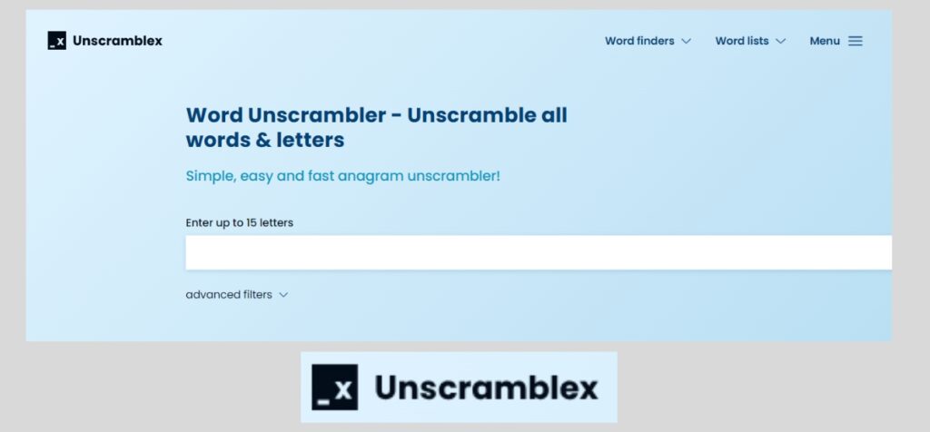 UnscrambleX